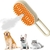 Escova Elétrica a Vapor 3 em 1 para Remoção de Pelos e Massagem em Gatos e Cães – PetVapor Brush - Loja virtual Completfy variedades, utilidades para casa e eletrônicos 