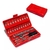 Kit de Ferramentas 46 Peças Chave Catraca Reversível - Soquete Prime - Loja virtual Completfy variedades, utilidades para casa e eletrônicos 