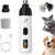 Imagem do Aparador de unhas elétrico recarregável Silent Groom Pro para cães - 2 veloci
