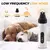 Aparador de unhas elétrico recarregável Silent Groom Pro para cães - 2 veloci - comprar online