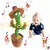 Cacto Dançante Musical que Repete Voz e Canta para Bebês e Crianças – SingCactus - comprar online