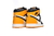 Air Jordan 1 Retro High OG Yellow Toe "Taxi" na internet