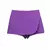 Shorts Saias Femininos de Zíper lateral de Cintura Alta - fabrik 