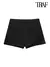 Shorts Saias Femininos de Zíper lateral de Cintura Alta - loja online
