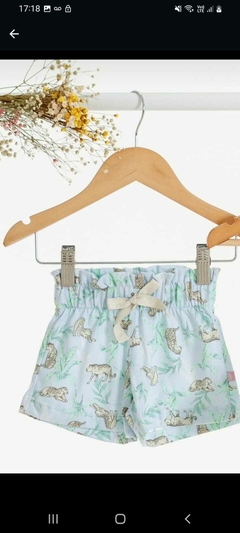 Short Safari Celeste