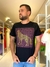 Camiseta Estampada Acostamento Lobo Moldura