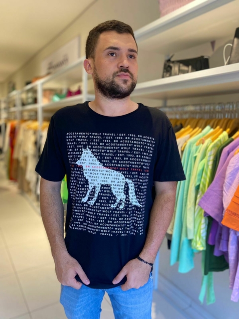 Camiseta Acostamento Letreiro Quadrangular