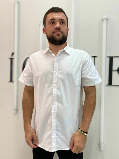 Camisa Básica Manga Curta Acostamento