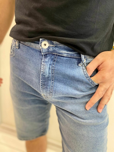 Bermuda Jeans Acostamento Básica