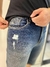Bermuda Jeans Acostamento Detalhe Rasgado - comprar online