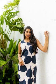 Vestido midi em fluity - Camomila Store