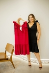 Vestido curto em Malha