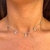 Choker Lua Prata na internet