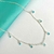 Choker gotas azuis - Salty Joias