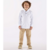 Camisa Polo Manga Longa Branca - Mabi for babies