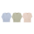 Camiseta Malha Flamê Linho Natural - Mabi for babies