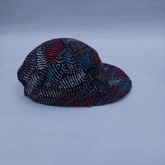 SHORTIE BRIM CAP | COLORS BARS - Marci