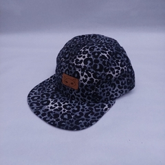 5-PANEL CAP | ANIMAL PRINT GREY II