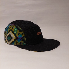 5-PANEL CAP | BLACK GLITTERS - Marci
