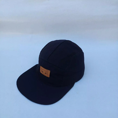 5-PANEL CAP | FULL BLACK