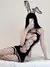 Bodystocking De Rejilla Ahuecado