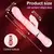 Consolador Vibratorio Doble Extremo Para Lamer Vibrador Av