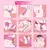 Cuero Sexy Cadera Felpa Con Máscara Ojos Collar 10 Pcs Set