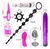 Kits De Juguetes Sexuales Bdsm Vibrador Plug Anal 14 Piezas en internet
