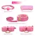 Cuero Sexy Cadera Felpa Con Máscara Ojos Collar 10 Pcs Set en internet