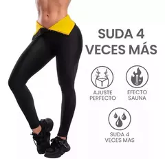 Ref 1254 - Leggins con faja en neopreno - PACIFIC FAJAS