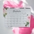 Calendário de Parede A4 Suporte Wire-O Horizontal - Jardim 2 - comprar online