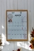 Calendário de Parede A4 Suporte MDF Vertical - Apanhador de Sonhos - comprar online