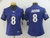 JERSEY FEMININA BALTIMORE RAVENS #8 JACKSON
