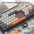 Teclado mecânico sem fio Bluetooth Dual Mode Hot-Swappable Mini 68-chave in - convincingwork