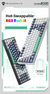 Imagem do Machenike-K500: Teclado mecânico com fio, Hot Swappable, 94 teclas, luz RGB, Mac