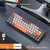 Teclado mecânico sem fio Bluetooth Dual Mode Hot-Swappable Mini 68-chave in - convincingwork