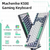 Imagem do Machenike-K500: Teclado mecânico com fio, Hot Swappable, 94 teclas, luz RGB, Mac