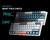 Imagem do Machenike K500-B61 Mini Teclado Mecânico Formato 60% com Fio, Teclas Removívei