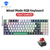 Machenike-K500: Teclado mecânico com fio, Hot Swappable, 94 teclas, luz RGB, Mac - loja online