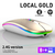 Mouse ergonômico sem fio para jogos, Mouse recarregável, RGB, Bluetooth, LED r - loja online