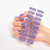 Transparente Semi Curado Gel Prego Patch Tiras, Cor Pura, LED UV Baking Lâmpada - comprar online
