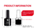 BOZLIN-Gel Transparente para Unhas, Geleia Vermelha, Cereja, Cor Translúcida, S - comprar online
