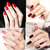 Maychao 146 cores gel unha polonês 7.3ml novo brilhante glitter gel polonês ma - comprar online