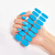 Transparente Semi Curado Gel Prego Patch Tiras, Cor Pura, LED UV Baking Lâmpada - AmakhaStore