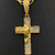 PINGENTE CRUZ COM FACE DE CRISTO CRAVEJADA EM PEDRAS ZIRCÔNIAS - (5,5x3cm) - BANHADO A OURO 18K na internet