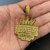 PINGENTE FAVELA VENCEU CRAVEJADO EM PEDRAS ZIRCÔNIAS (6x4cm) - BANHADO A OURO 18K - comprar online