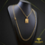 CORRENTE ELO CADEADO FECHO CANHÃO (2mm) - 70cm - BANHADO A OURO 18K - loja online