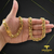 CORRENTE DUBAI FECHO TRAVA DUPLA E MARCAÇÃO 750 (10mm) - 70cm - BANHADO A OURO 18K - Joias banhadas a ouro 18K | Exclusive Joias 18K