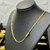 CORRENTE CARTIER FECHO CANHÃO (5mm) - 70cm - BANHADO A OURO 18K - Joias banhadas a ouro 18K | Exclusive Joias 18K