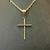 PINGENTE CRUZ TRADICIONAL - M - 4x2,5cm - Banhado a Ouro 18k - Joias banhadas a ouro 18K | Exclusive Joias 18K